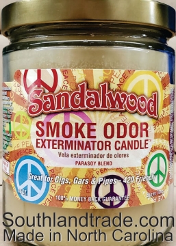 Smoke Odor Exterminator Candle Sandalwood 13oz